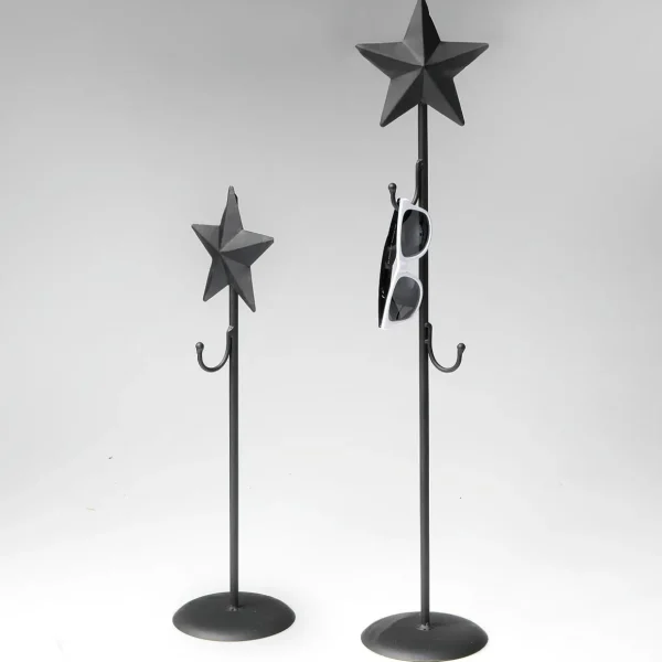 Weihnachtssterne^DecoWoerner Accessoires-Ständer Stern, 2 Stück schwarz