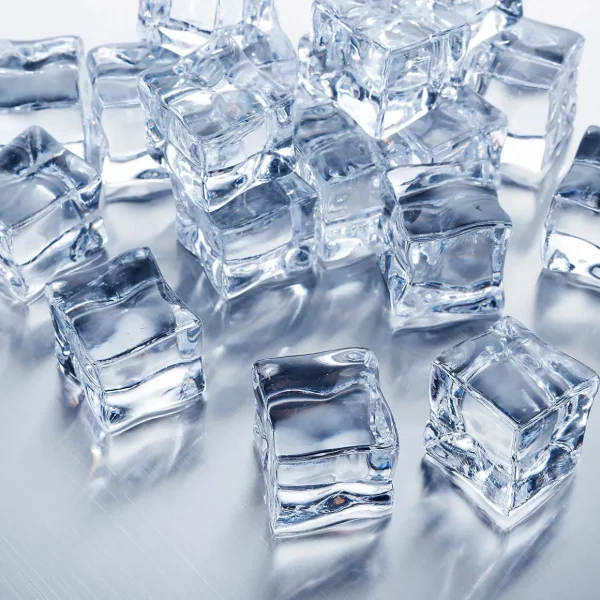Streudeko | Winterdeko^DecoWoerner Acryl Deko Eiswürfel, 1 Kg transparent