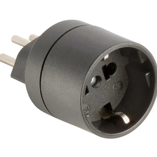Deko-Licht | Weihnachtsbeleuchtung^DecoWoerner Adapter Für Schweiz-Steckdose schwarz