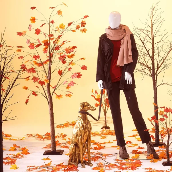Herbstdeko | Kunstbäume^DecoWoerner Ahornbaum 70 Cm orange