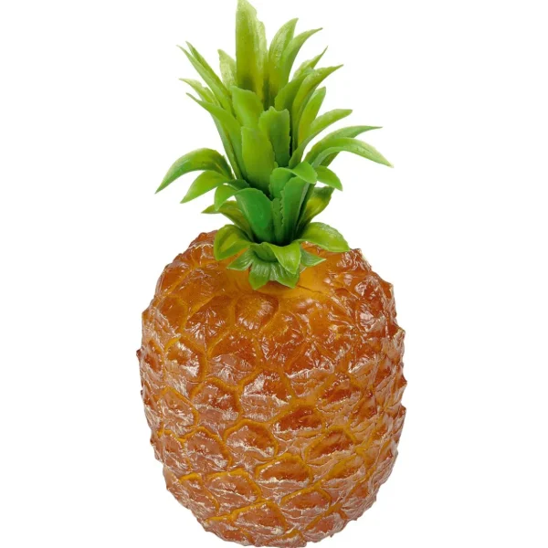 Obst & Früchte^DecoWoerner Ananas Lebensmittel-Attrappe 24 Cm gelb