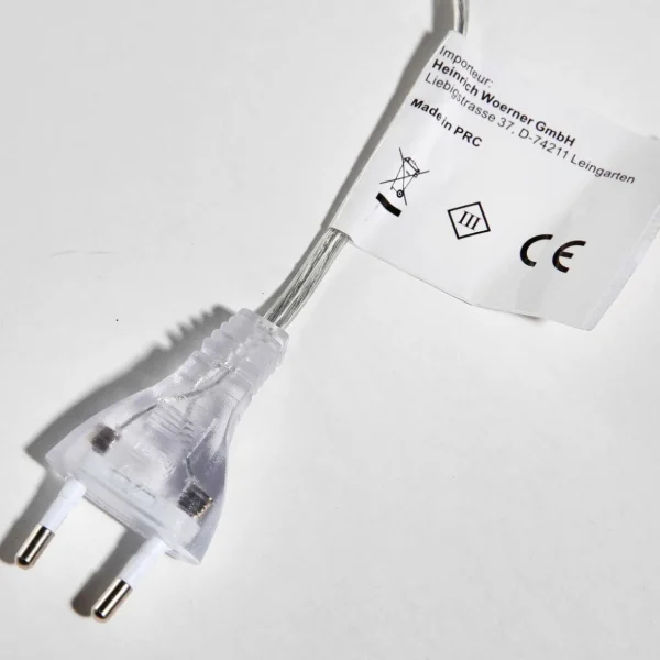 Weihnachtsbeleuchtung^DecoWoerner Anschlusskabel Für LED-Produkte System IP20