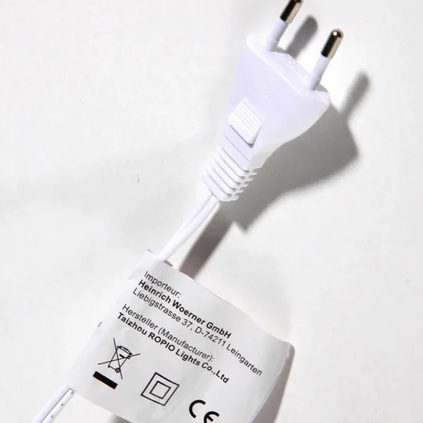 Weihnachtsbeleuchtung^DecoWoerner Anschlusskabel Für LED-Produkte System IP20, 1,5 M