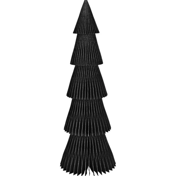 Winterdeko | Tischbäume & Tannenzweige^DecoWoerner Aufsteller Tannenbaum Aus Papier 60cm, schwarz