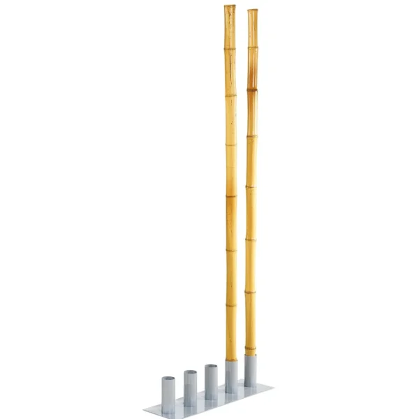 Naturdeko | Themen-Deko^DecoWoerner Bambusstangen Natur, 180 Cm 3 Stück Beige