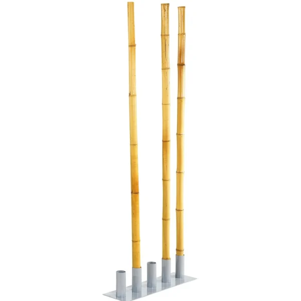 Naturdeko | Themen-Deko^DecoWoerner Bambusstangen Natur, 180 Cm 3 Stück Beige