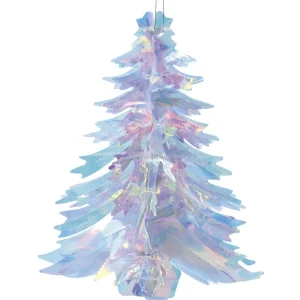 Winterdeko | Weihnachtsfiguren^DecoWoerner Baum Irisierend transparent