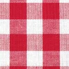 Stoffe^DecoWoerner Baumwollstoff "Karo" 140 Cm Breit rot