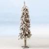 Künstliche Weihnachtsbäume^DecoWoerner Beschneiter, Künstlicher Tannenbaum Alpintanne 120 Cm grün