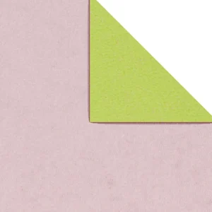 Geschenkpapier^DecoWoerner Bicolor Geschenkpapier Secare Rosa es Rolle 70 Cm, 100 M grün