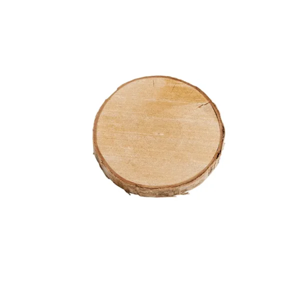 Naturdeko | Winterdeko^DecoWoerner Birkenscheibe 3er Set 16 & 15 Cm Ø X 2 Cm Stärke Naturholz