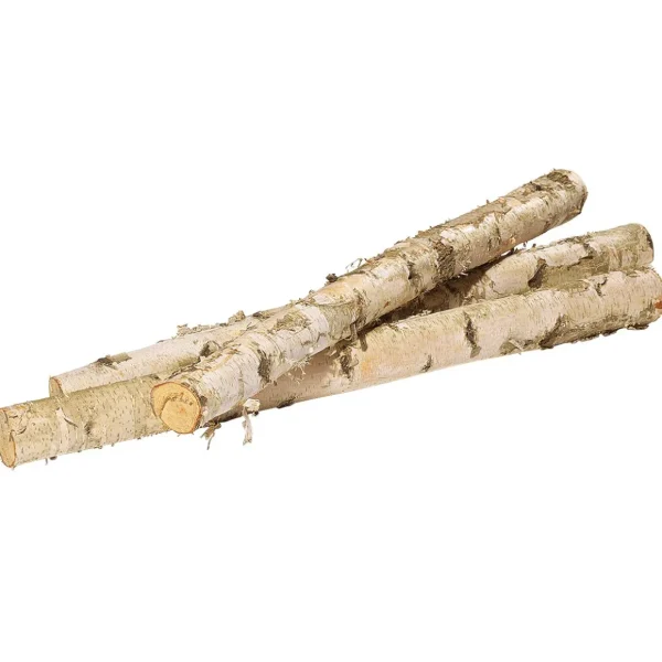 Naturdeko^DecoWoerner Birkenstamm 100 Cm 6-10 Cm Ø Beige
