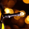 Weihnachtsbeleuchtung^DecoWoerner Blinkende Batterie-Lichterkette Mit Timer, Für Außen, 15 M schwarz
