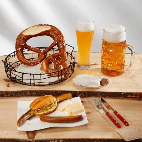 Gerichte & Fast-Food^DecoWoerner Bratwurst Im Brötchen Lebensmittel-Attrappen braun