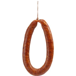 Fleisch & Wurst^DecoWoerner Bratwurst Ring Lebensmittel-Attrappe 30 Cm braun
