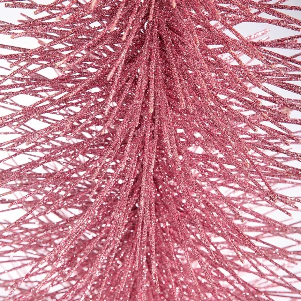 Weihnachtsfiguren^DecoWoerner Bürsten-Baum, 120 Cm rosa