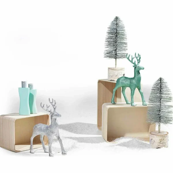 Weihnachtsfiguren^DecoWoerner Bürsten-Baum 40 Cm grün