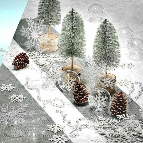 Weihnachtsfiguren^DecoWoerner Bürsten-Baum 40 Cm grün