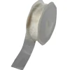 Geschenkband^DecoWoerner Chiffonband 25 Mm, 25 M, Creme weiß