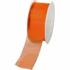 Geschenkband^DecoWoerner Chiffonband 38 Mm, 25 M, orange