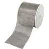 Geschenkband^DecoWoerner Chiffonband 70 Mm, 25 M, silber