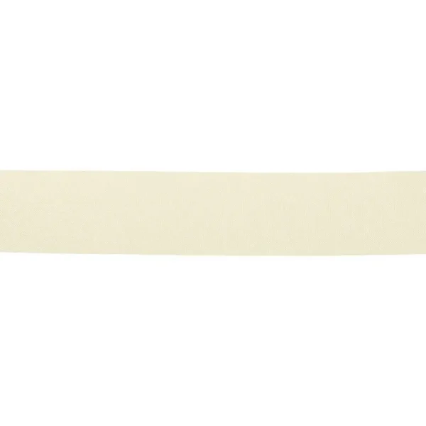 Geschenkband^DecoWoerner Chiffonband Mit Draht Creme 25 Mm Breit, 20 M weiß