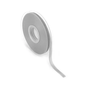 Geschenkband^DecoWoerner Chiffonband Mit Webkante 6mm X 50m silber