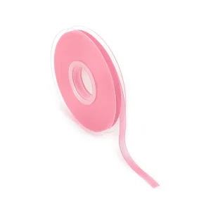 Geschenkband^DecoWoerner Chiffonband Mit Webkante 6mm X 50m rosa