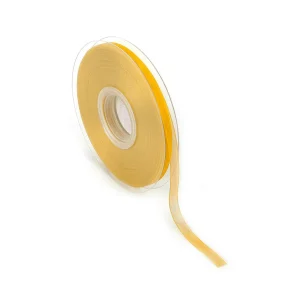 Geschenkband^DecoWoerner Chiffonband Mit Webkante 6mm X 50m gelb