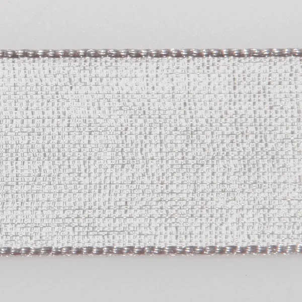 Geschenkband^DecoWoerner Chiffonband Mit Webkante 25mm X 50m silber