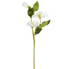 Kunstblumen^DecoWoerner Christrosen, Pack á 3 Stück weiß