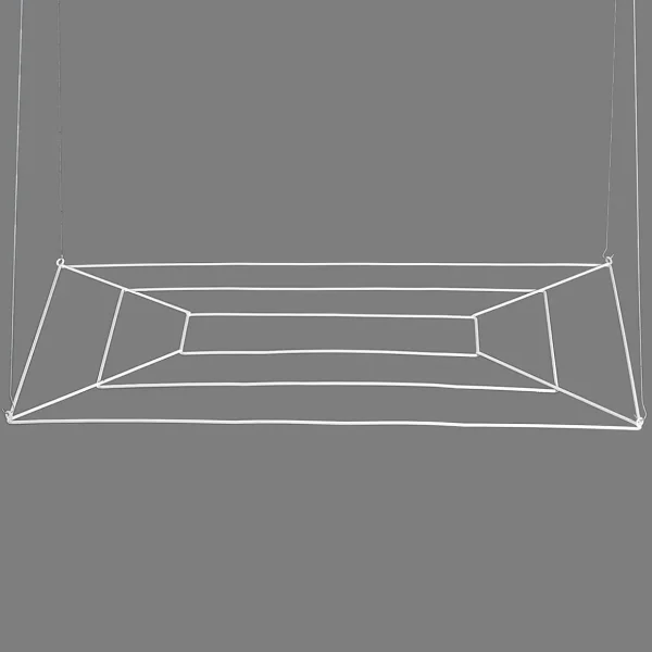 Dekorationshilfen & Werkzeug^DecoWoerner Deckengitter-Rechteck 80 X 120 Cm weiß