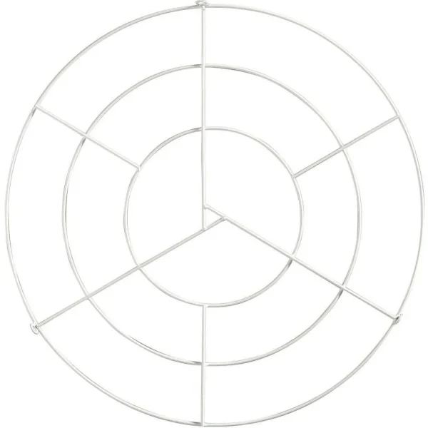 Dekorationshilfen & Werkzeug^DecoWoerner Deckengitter-Ring 70 Cm Ø weiß