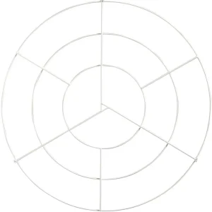 Dekorationshilfen & Werkzeug^DecoWoerner Deckengitter-Ring 100 Cm Ø weiß