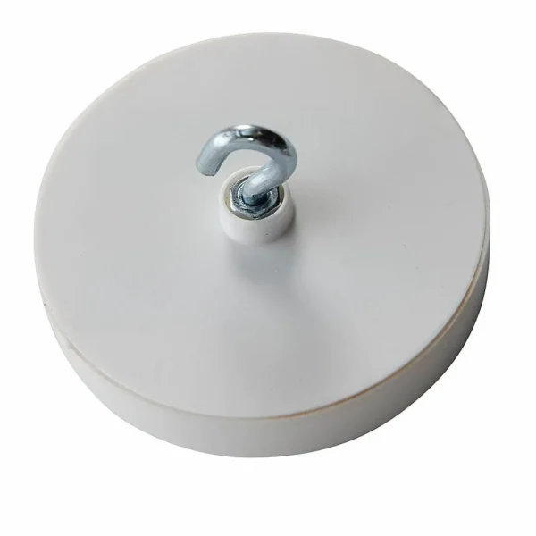 Dekorationshilfen & Werkzeug^DecoWoerner Deckenmagnet 5,7 Cm Ø, 28 Kg weiß