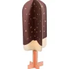 Sommerdeko^DecoWoerner Deko Aufsteller Eis Am Stiel, 75 Cm Hoch braun