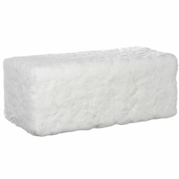Winterdeko^DecoWoerner Deko Eisblock 50 X 20 X 25 Cm weiß