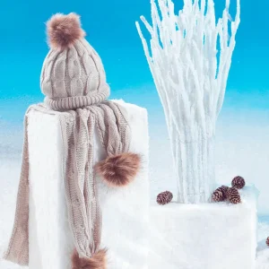 Winterdeko^DecoWoerner Deko Eisblock 50 X 20 X 25 Cm weiß