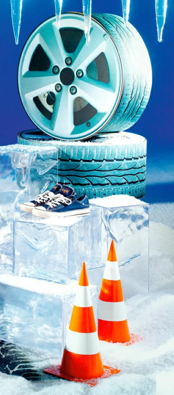Winterdeko | Xxl Attrappen^DecoWoerner Deko Eiswürfel 23 Cm transparent