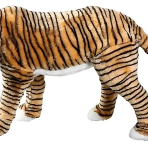 Dekotiere^DecoWoerner Deko Figur Tiger 28 X 46 Cm braun