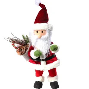 Weihnachtsfiguren^DecoWoerner Deko Figur Weihnachtsmann 43 Cm mehrfarbig