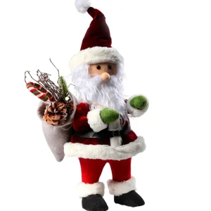 Weihnachtsfiguren^DecoWoerner Deko Figur Weihnachtsmann 43 Cm mehrfarbig