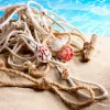 Sommerdeko^DecoWoerner Deko Fischernetz 100 X 150 Cm Beige
