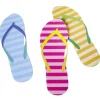 Sommerdeko^DecoWoerner Deko Flipflops 40 Cm 3 Stück mehrfarbig