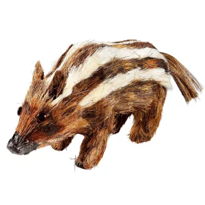 Dekotiere | Herbstdeko^DecoWoerner Deko Frischling 25 Cm Lang braun