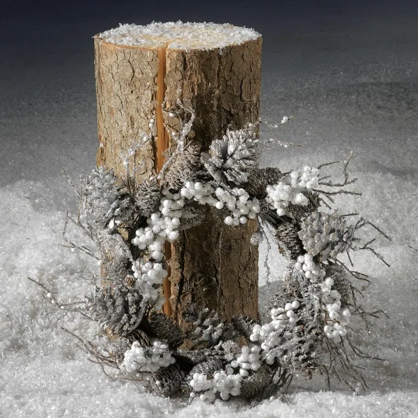 Herbstdeko^DecoWoerner Deko Holzstamm, 50 Cm braun