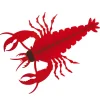 Sommerdeko^DecoWoerner Deko Hummer Aus Wabenpapier 45 Cm rot