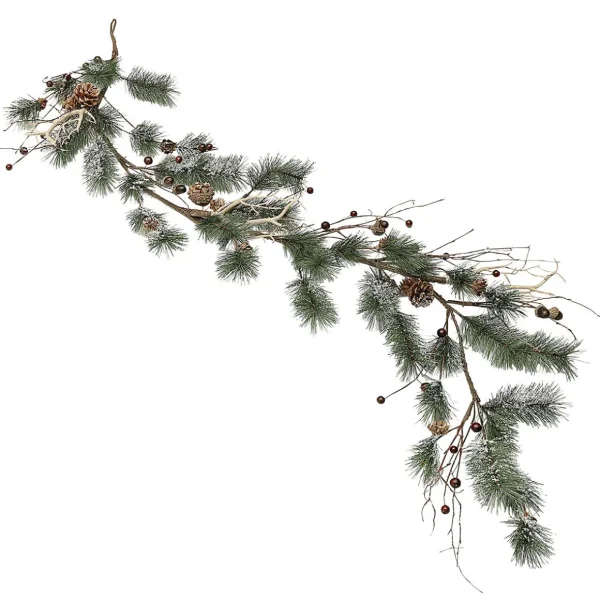 Winterdeko | Herbstdeko^DecoWoerner Deko Kiefer Mix-Girlande 15x145 Cm grün