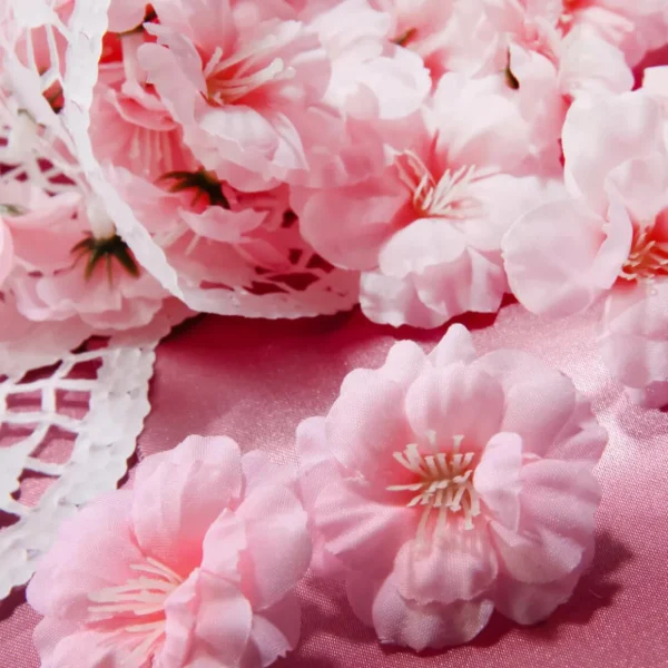 Streudeko | Themen-Deko^DecoWoerner Deko Kirschblüten Zum Streuen, Pack à 100 Stück rosa