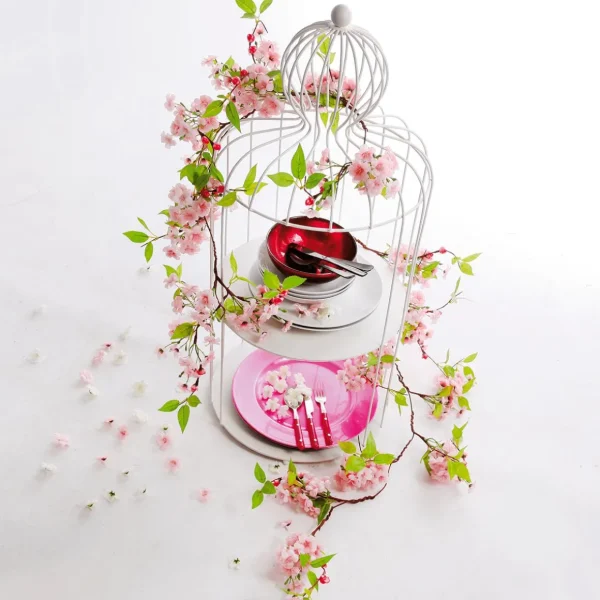 Streudeko | Themen-Deko^DecoWoerner Deko Kirschblüten Zum Streuen, Pack à 100 Stück rosa